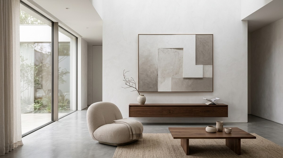 How Does Minimalist Art Shape the Future of Interior Design?
