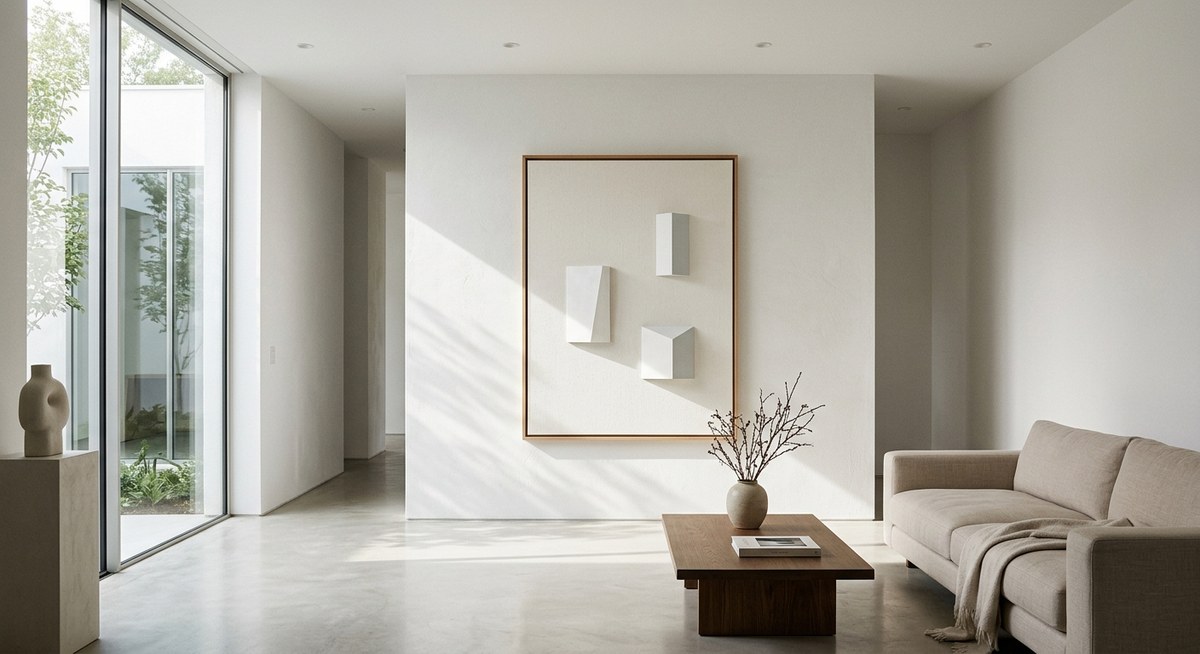 How Minimalist Art Transforms Contemporary Space Through Light and Form