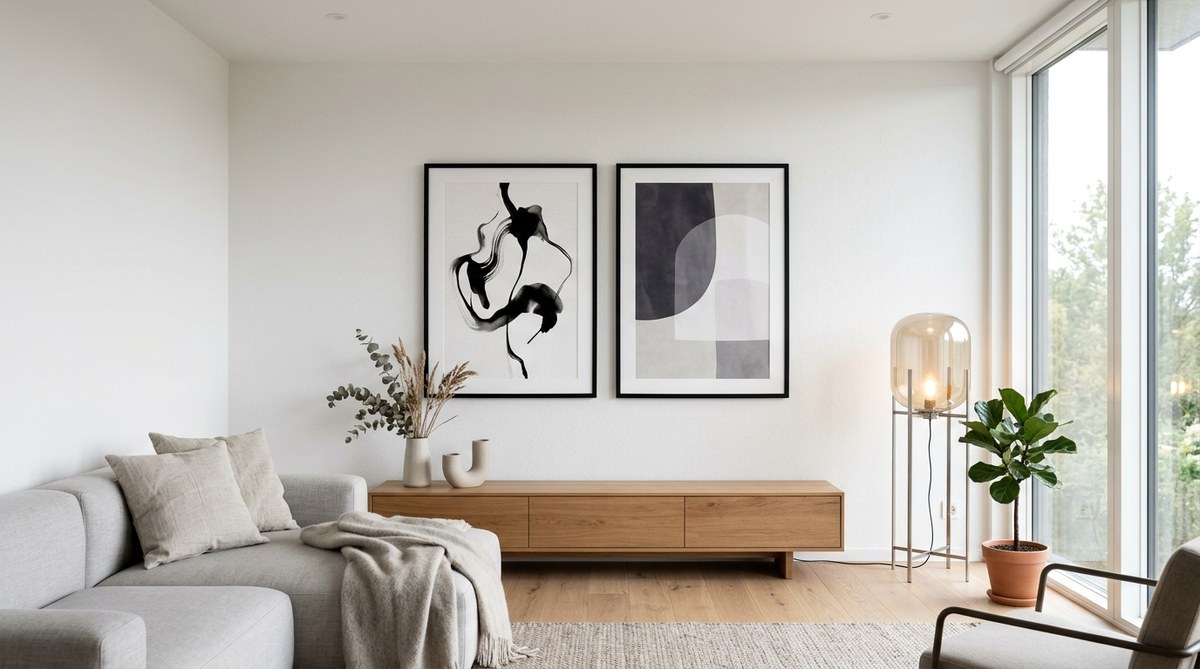 How to Transform Your Living Space with Minimalist Art and Light
