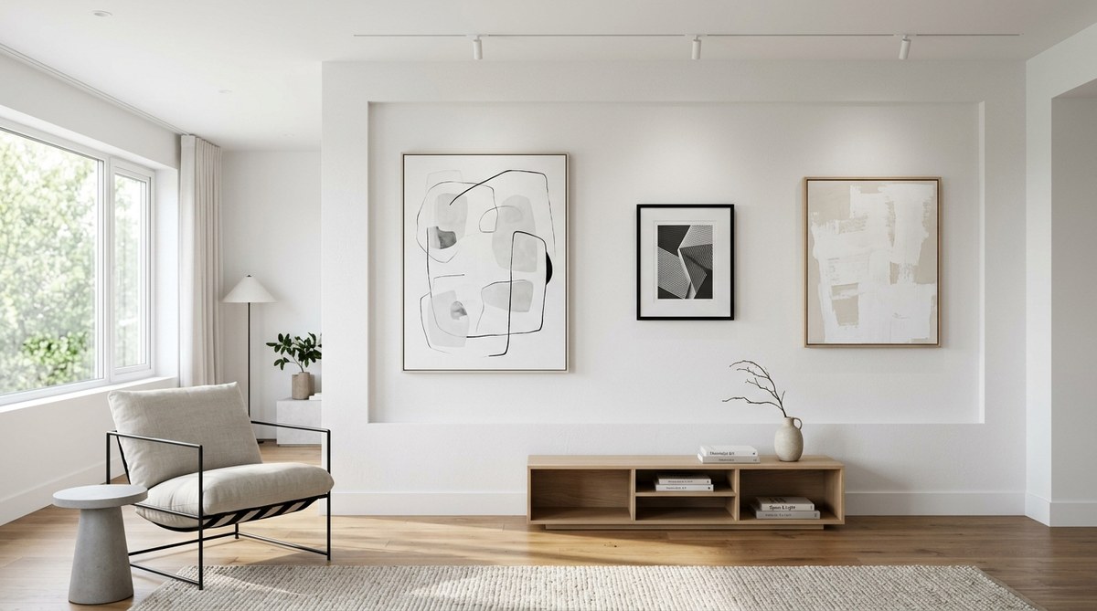 How to Create a Minimalist Art Gallery Experience at Home