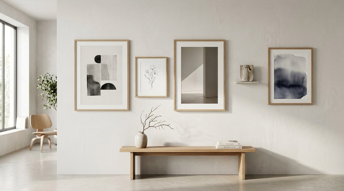 How to Build a Minimalist Art Collection That Tells a Story Without Words