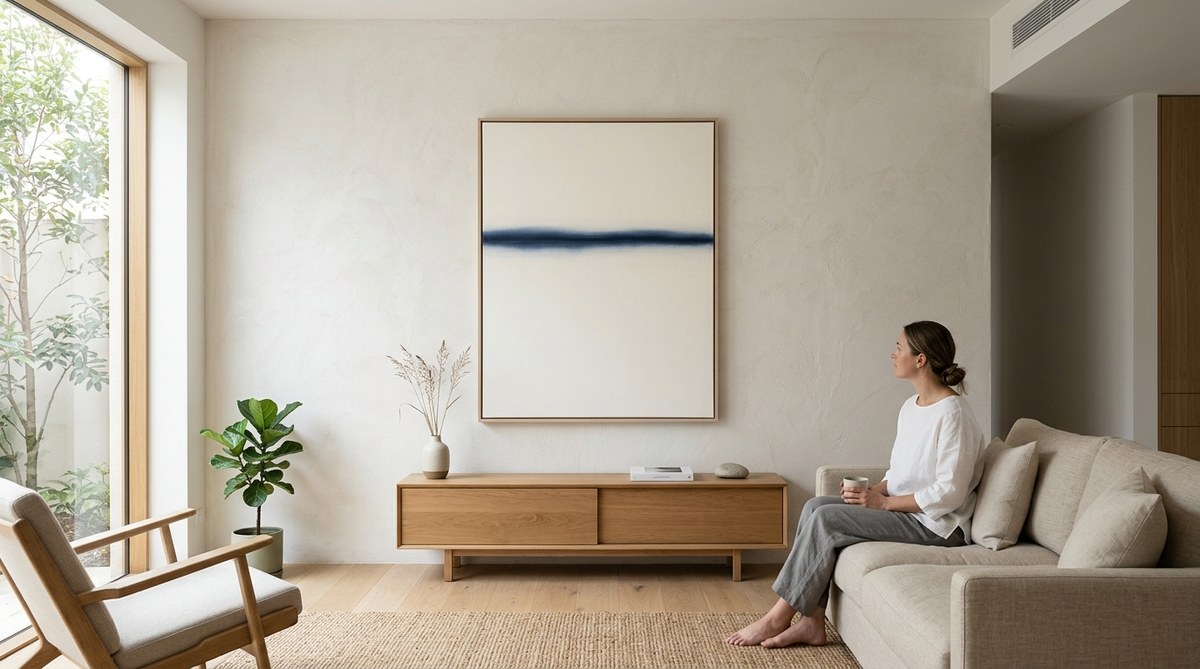 How to Use Minimalist Art to Create a Sense of Calm in Any Room